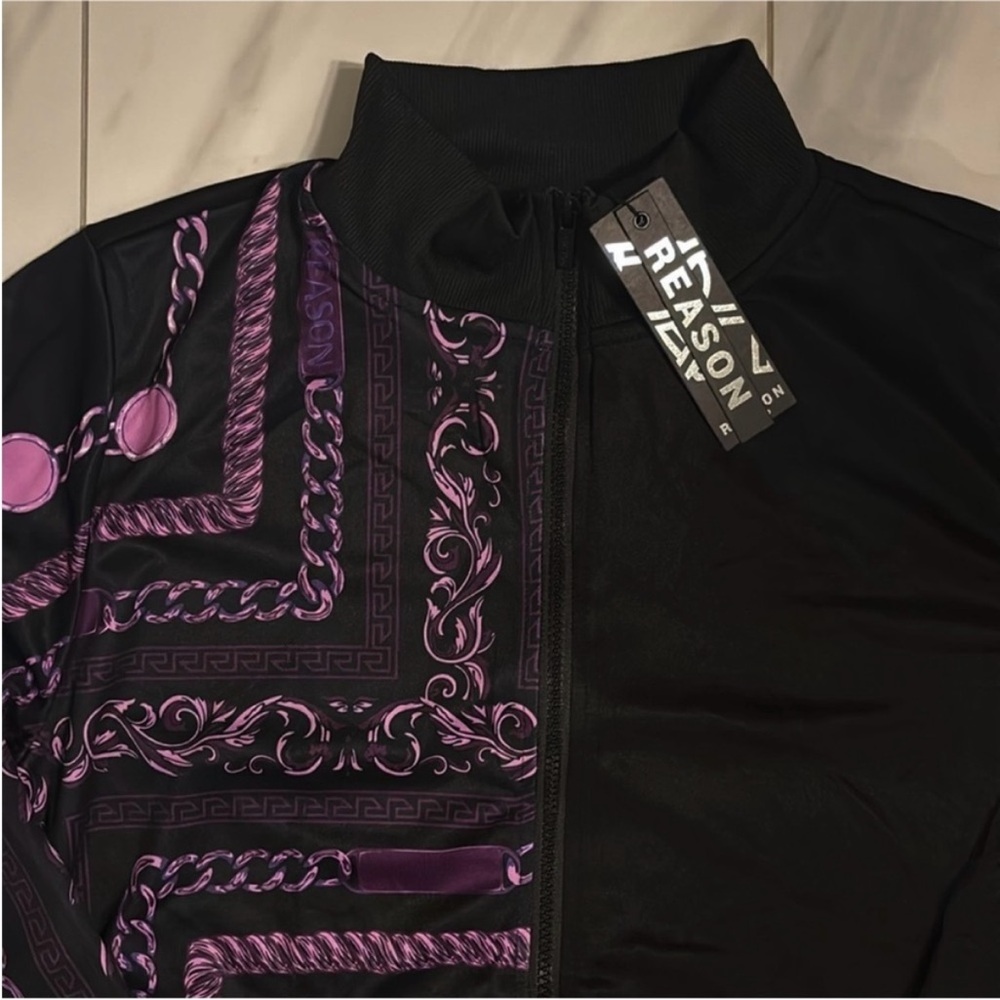 Men Reason Track Jacket - Picture 2 of 4